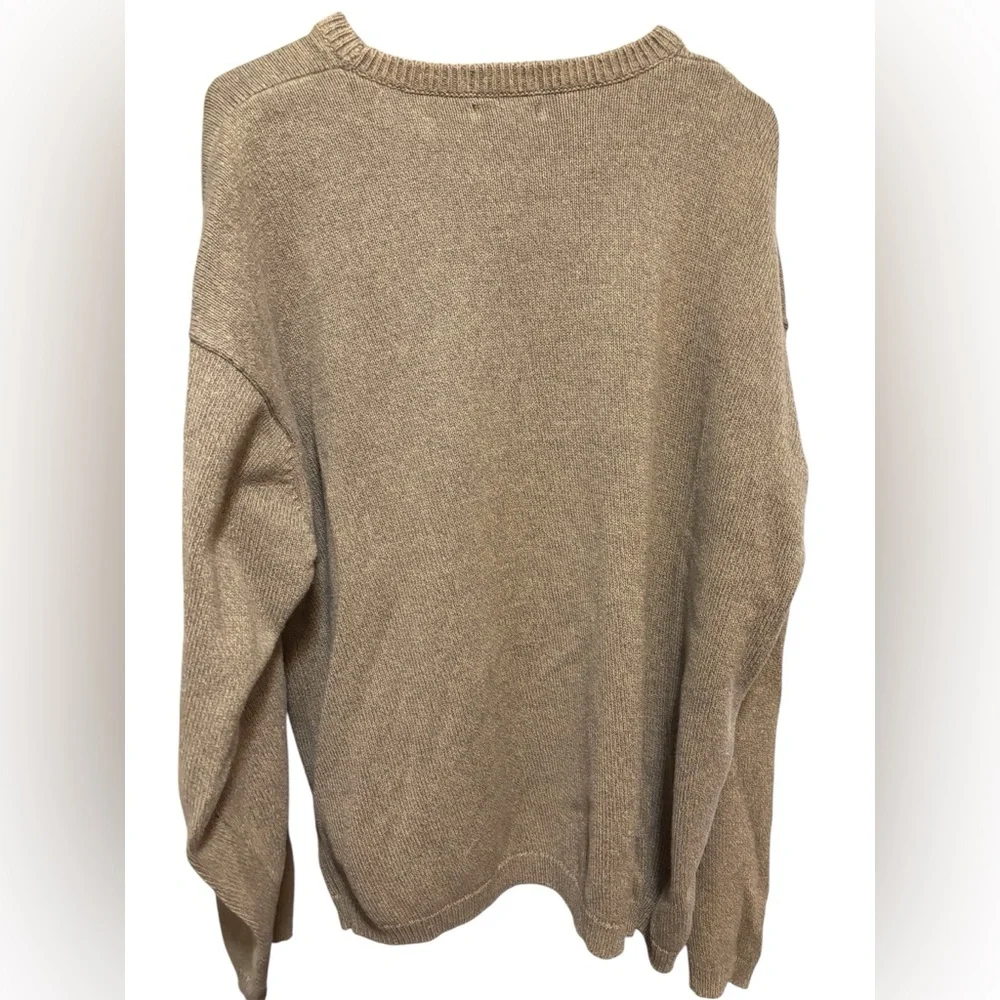 Gant Tan Fall/Christmas Hand Framed 100% cotton‎ sweater - Picture 2 of 6